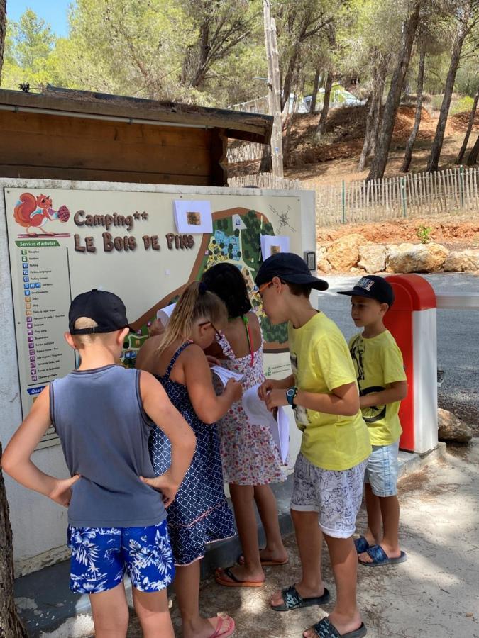 Camping Le Bois De Pins Salses-le-Château Eksteriør billede