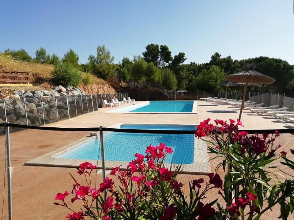 Camping Le Bois De Pins Salses-le-Château Eksteriør billede